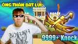 (Blockman Go) THỬ THÁCH DÙNG NỎ BẬT LÙI TRONG BEDWARS**NỎ THẦN BẬT LÙI VANHMC