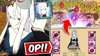 SHE IS NUTS!!!! FULL UR GEAR ECHIDNA IS A GOD-LIKE DPS!! | Seven Deadly Sins: Grand Cross