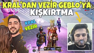 ACIMASIZ DELİ KRAL TABLO, VEZİRLER GEBLO İLE AYŞO! GEBLO BOĞULUYORDU! -PUBG MOBİLE