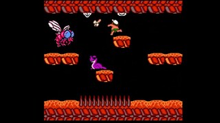 Adventure Island 2 Final Boss NO DAMAGE (NES)