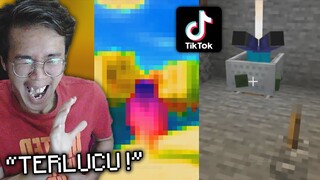 Gua Reaction Minecraft MEMES TIKTOK Paling LUCU Yang Pernah Gua Lihat...