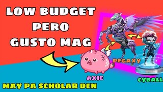 Low Budget No Problem TRY - Skill Guild ( Axie, Pegaxy and Cyball )