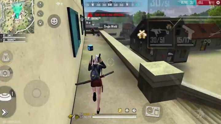 Game Garena Free Fire Android Gameplay #56 (Mobile Player) 📱 Xiaomi Black Shark 2