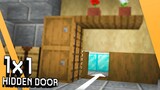Cara Membuat 1x1 Hidden Door - Minecraft Indonesia 1.15