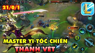 Thánh vét Master Yi lụm hơn 20 xác trong LMHT: Tốc Chiến Closed Beta | League of Legends Wild Rift