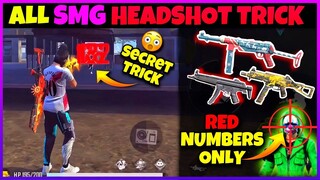 After Update Mp40 Headshot Trick | UMP MP5 All SMG Guns Headshot Trick Free Fire