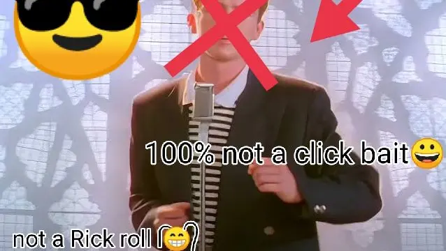 Rick roll is over