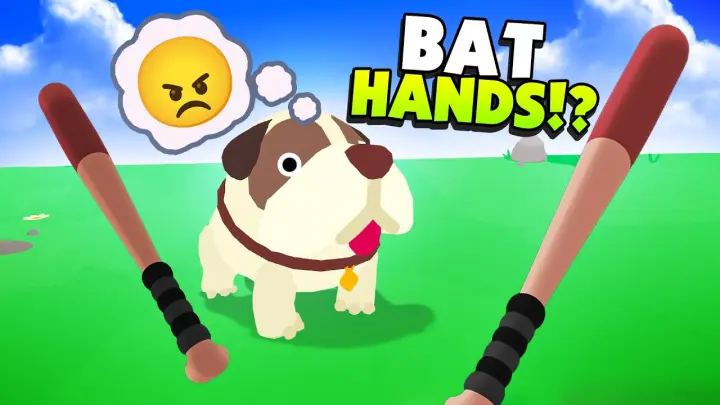 My HANDS ARE BATS In this Weird VR GAME! - What the Bat? VR