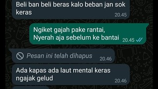 awalnya negor temen bestie eh malah lawan pantun😂😂