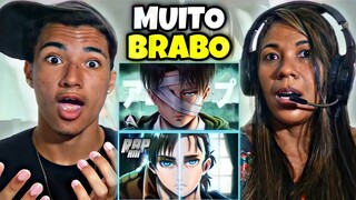 ♪ Desabafo Eren Yeager | O Preço da Liberdade e ♪ Levi Ackerman | Minha Última Missão (React)