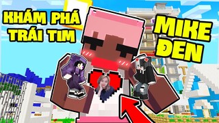 Noob Ruby Thử Thách 24h Đột Nhập Vào “ Trái Tim Thích Và Ghét “ Của Mike Đen Trong Minecraft