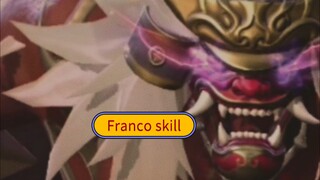 Skill Franco mobile legends
