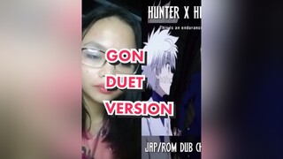 duet with   lamnanthus 🤧🤣 gon hunterhunter weeb anime fandub