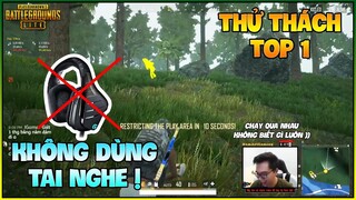 PUBG Lite | Thử Thách Top 1 Không Dùng Tai Nghe | Xử Lý Bo Cuối Thế Nào Khi Không Có Backup ?