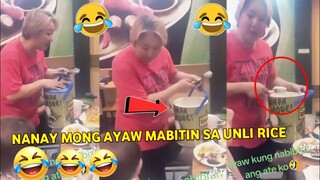 Hindi na nakatiis si nanay tagal daw ng rice'😂🤣| Nanay mong ayaw mabitin sa rice - Pinoy funny memes