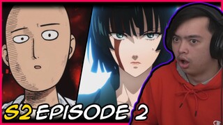 SAITAMA VS FUBUKI AND SONIC!! One Punch Man Season 2 Episode 2 Reaction