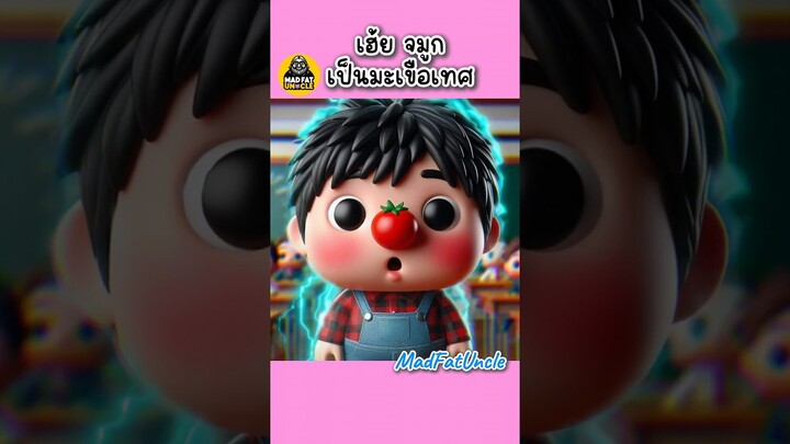 มะเขือเทศพารวย | MadFatUncle #การ์ตูน #ตลก #น่ารัก พากย์ไทย อนิเมะ AI