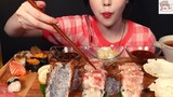 Đồ ăn Hàn : Nhăm nhăm sashimi các loại 2 #MonngonHan