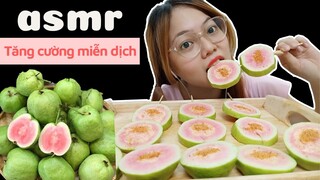 ASMR ổi ruby để tăng hệ miễn dịch mùa dịch bệnh #185