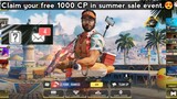 Claim your free 1000 CP now in CODM summer sale event..😍