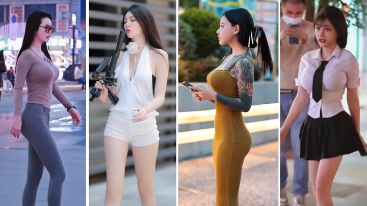 chinese girls street fashion tiktok #chinesegirl #chinesefashion #mejoresstreetfashion