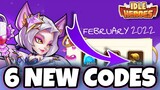 6 NEW & Active Coupon CODES | Idle Heroes February 2022