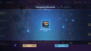 Time to open this random epic skin chest