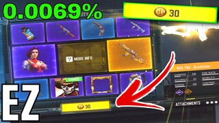 Luckiest 0.069% CODM LUCKY DRAW
