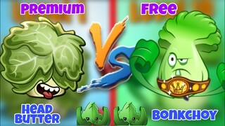 Bonkchoy vs Headbutter lettuce: Quá nhanh và mạnh | Plants vs Zombies 2 - so sánh plants - MK Kids