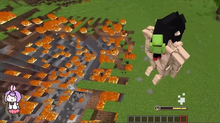 Transform into the Armored Titan in MC! ! Attack Craft 2.1.3 Beta