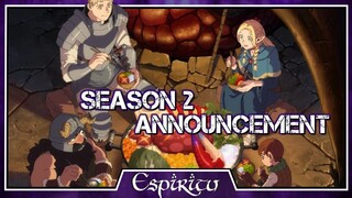 Delicious in Dungeon Season 2 Announcement & Release Date Situation!