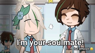 I'm your soulmate! | (different) | haikyuu | meme | Seijoh💙| iwaoi🤍| and a random girl | gacha trend