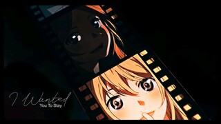 I Wanted to stay - AMV