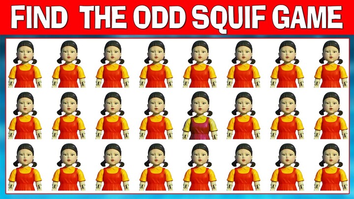 Guess The Squid Game Doll #puzzles 643 | Spot The Difference Squid Game | Odd Ones Out Squid Games