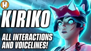 Overwatch 2 - ALL Kiriko Interactions, Unique Voice Lines and Kill Quotes!