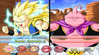 YO Y LOS PAPUS SSJ3 VS MAJIN TEAM | DRAGON BALL Z BUDOKAI TENKAICHI 4 VERSION LATINO GAMEPLAY HD MOD