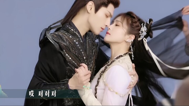 [Bai Lu vs Luo Yunxi ‖ Chang Yue Jin Ming] Official, please release the photo of them touching noses