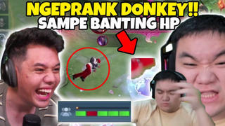 PRANK DONKEY Berujung MARAH BENARAN!!!! KAGET COY!!