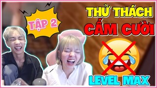 [THỬ THÁCH] THỬ THÁCH CẤM CƯỜI PHẦN 2 , BÉ MON CƯỜI BỂ BỤNG 🤣🤣