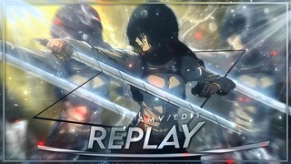 Replay AMV // Alight Motion // Mikasa Edit Hastag : #bestofbest #AMV Keren Buatan Indonesia #AMV