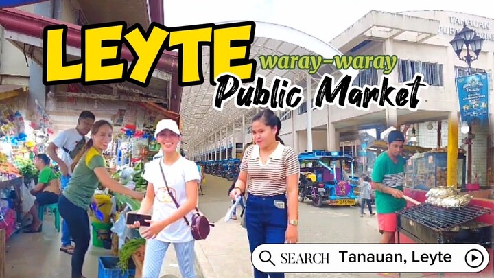 Walkthrough The Public Market Of Tanauan Leyte: #philippines