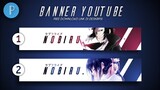 🔥FREE DOWNLOAD PROJECT BANNER YOUTUBE ( PIXELLAB )
