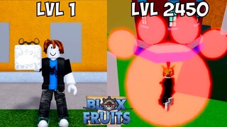 Started Over As PAW User And Reached Max Level in Bloxfruits