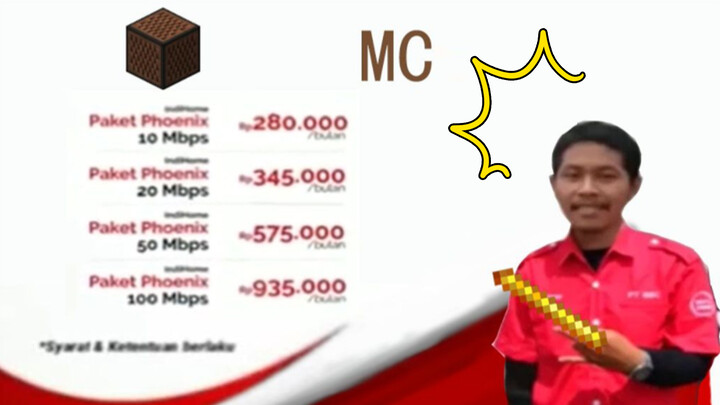 【MAD】[Non original music] Minecraft Broadband