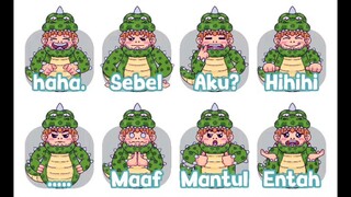 Digital Drawing sticker chatting