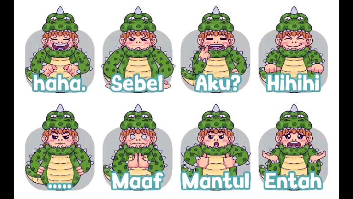 Digital Drawing sticker chatting