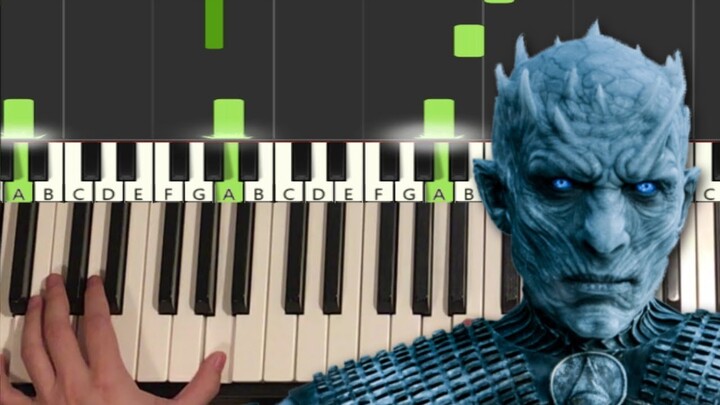Game of Thrones - The Night King (Piano Tutorial Lesson)