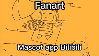 Simple Fanart  bilibili mascot With animation