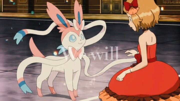 Serena and Fairy Eevee, this is so beautiful!
