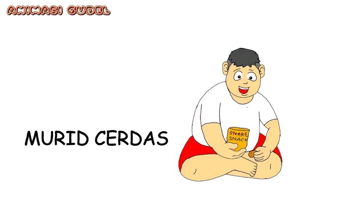 Animasi Gudel - Murid Cerdas